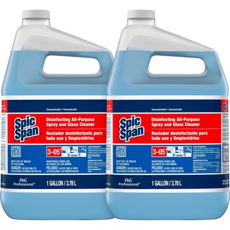 SPIC AND SPAN Disinfecting All-Purpose Spray and Glass Cleaner, 128 fl oz (4 quart) 2 PK PGC32538CT